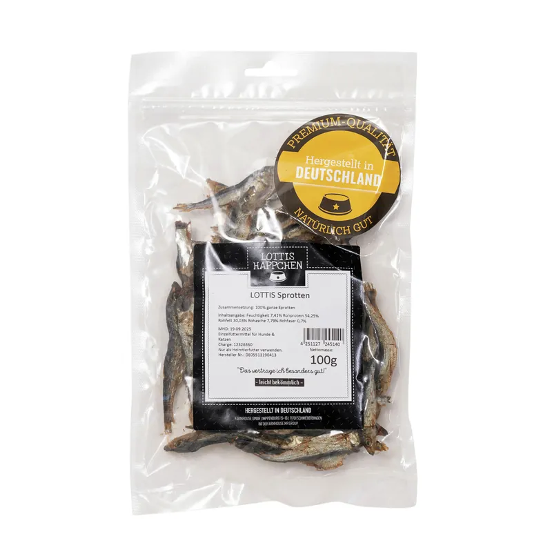 Jetzt Kaufen LOTTIS HÄPPCHEN Sprotten 100 g